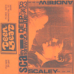Scaley Andrew In a Deep Blue Funk cassette album orange