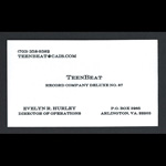 Teen-Beat Business Card Evelyn Hurley