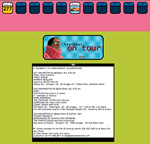 Teen Beat website 1999 the On Tour page