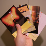 Teen-Beat Pocket Catalog Postcard Set of four