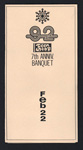 Teen-Beat Banquet invitation 1992