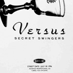 VERSUS Secret Swingers promotional CD album