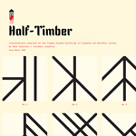 Teen-Beat Graphica ½ Timber exhibit website